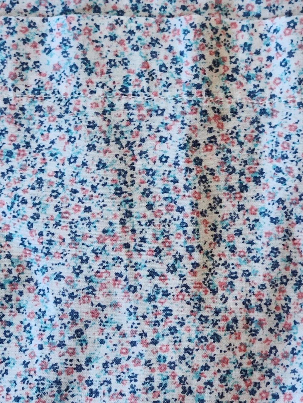 Banana Republic Men’s Light Blue Micro Floral Button-Down Shirt